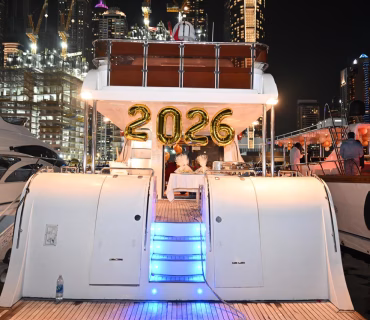 new year's eve yacht party in dubai