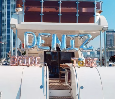 Bride To Be yacht party in Dubai