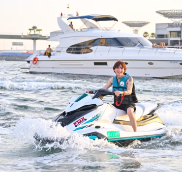 Yacht with Jet Ski Rental