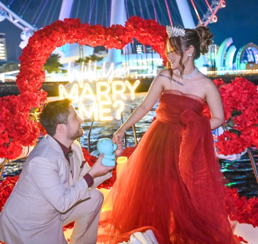 Yacht proposal Dubai