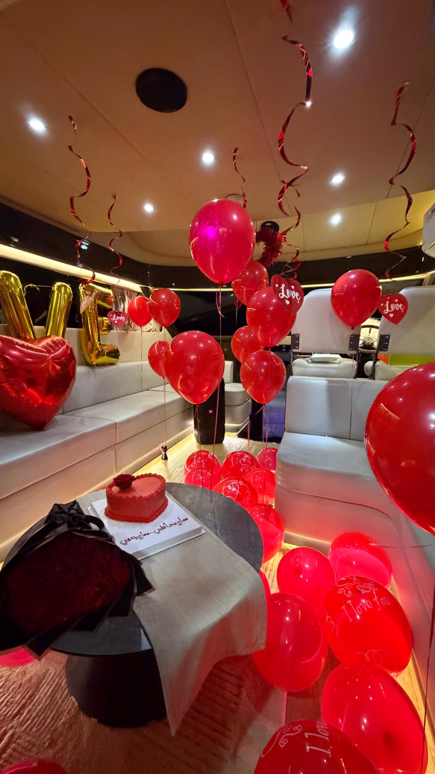 Private yacht Valentines Day Dubai