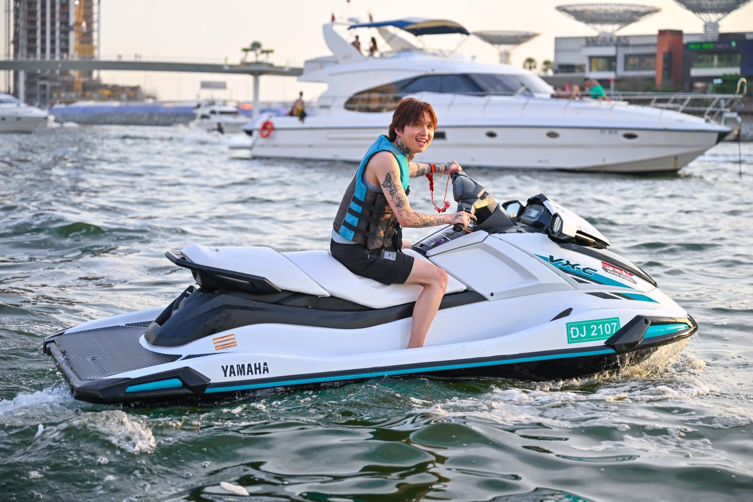 Yacht water activities Dubai luxury yacht Dubai jet ski rental Dubai private yacht rental Dubai Marina experience