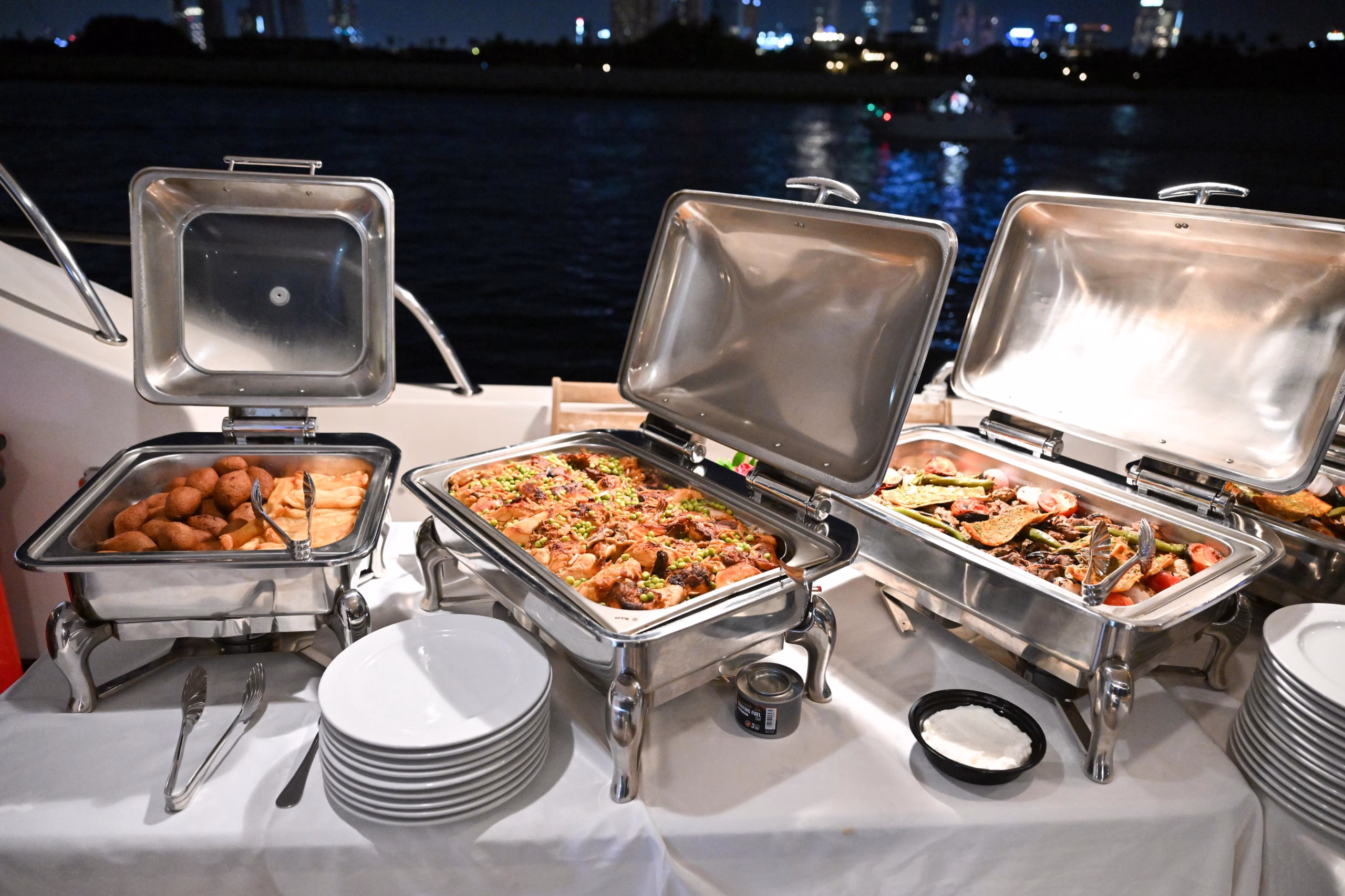 Family friendly new year yacht party Dubai Marina cruise