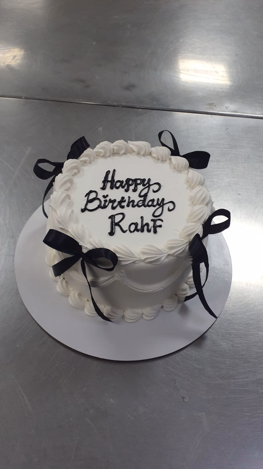 Birthday celebration cake